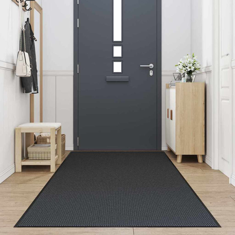 Load image into Gallery viewer, Vidaxl deurmat 115x300 cm zwart
