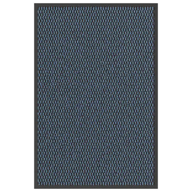 Vidaxl deurmat 60x90 cm blauw