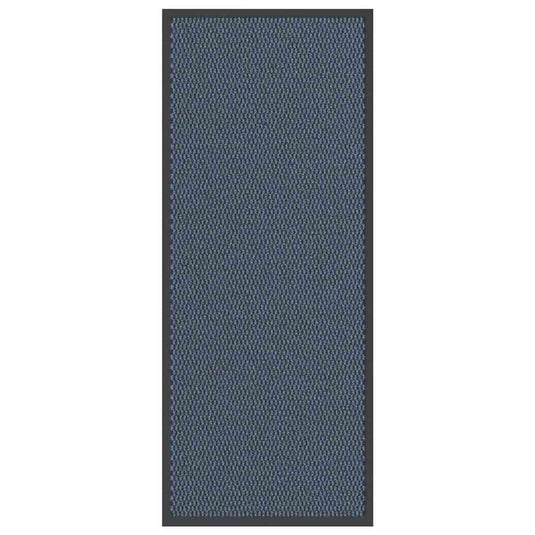 Vidaxl deurmat 60x150 cm blauw