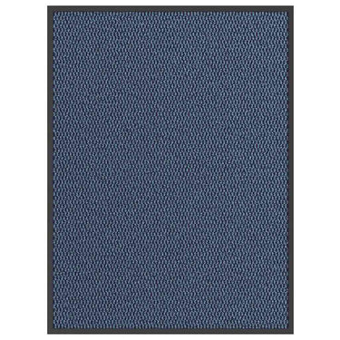 Vidaxl deurmat 80x120 cm blauw