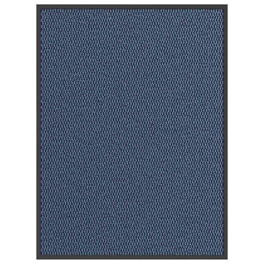 Vidaxl deurmat 90x120 cm blauw
