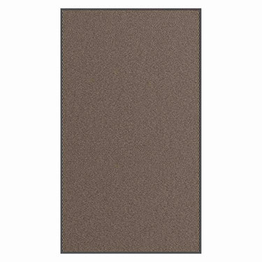 Vidaxl deurmat 115x200 cm bruin