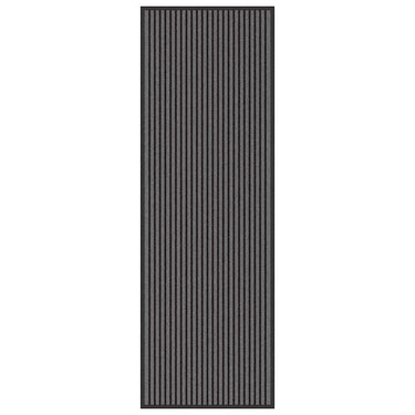 Vidaxl deurmat zwart 60 x 180 cm polypropyleen