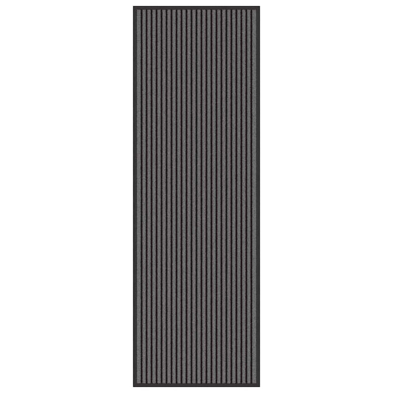 Load image into Gallery viewer, Vidaxl deurmat zwart 60 x 180 cm polypropyleen
