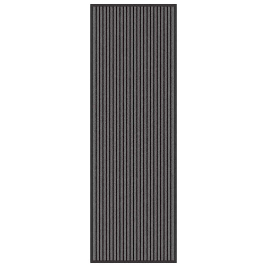 Vidaxl deurmat zwart 60 x 180 cm polypropyleen