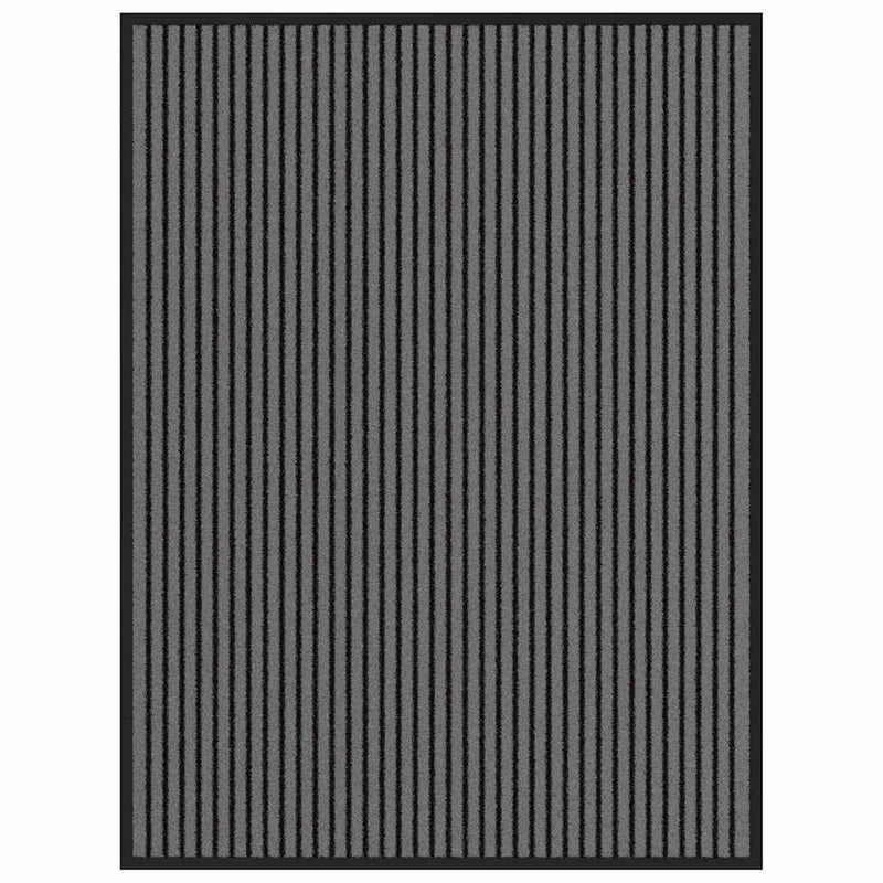 Load image into Gallery viewer, Vidaxl deurmat zwart 80 x 120 cm polypropyleen
