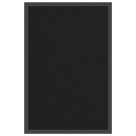 Vidaxl deurmat 40x60 cm zwart
