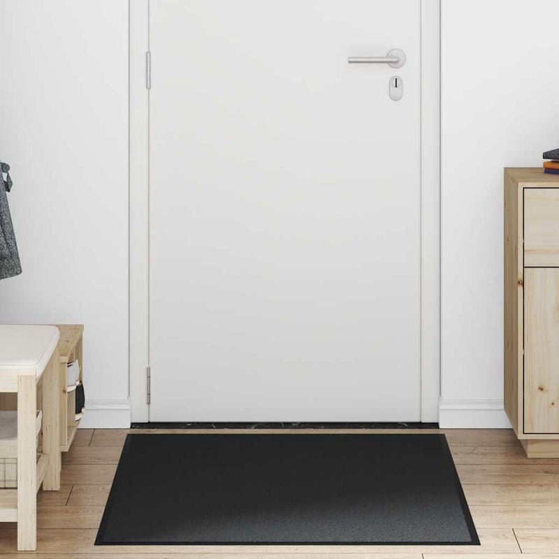 Load image into Gallery viewer, Vidaxl deurmat 80x120 cm zwart
