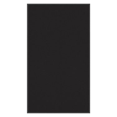 Vidaxl deurmat 115x200 cm zwart