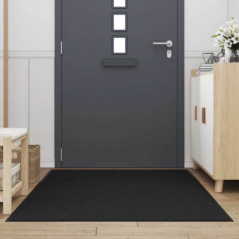 Load image into Gallery viewer, Vidaxl deurmat 115x200 cm zwart
