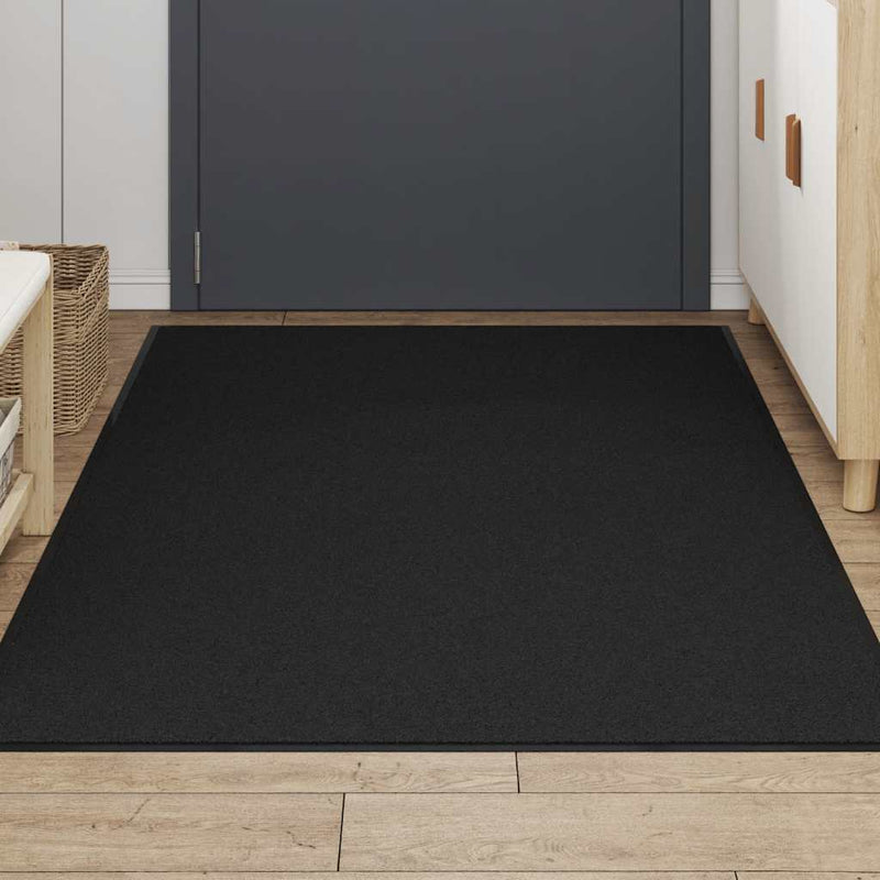 Load image into Gallery viewer, Vidaxl deurmat 115x200 cm zwart
