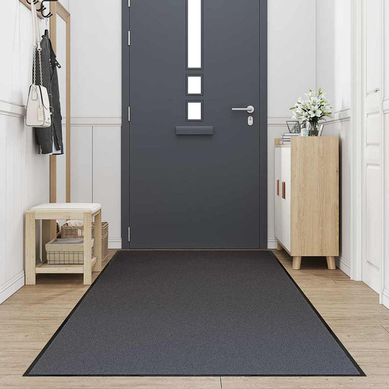 Load image into Gallery viewer, Vidaxl deurmat 115x300 cm antracietkleurig
