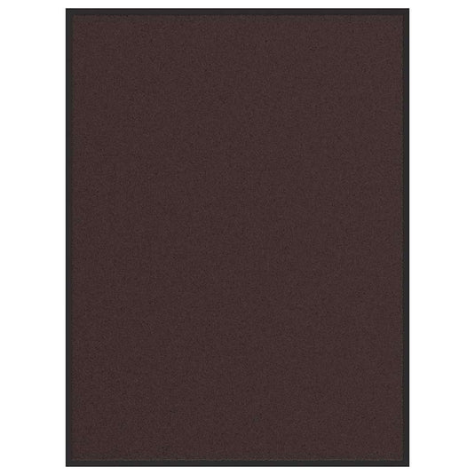 Vidaxl deurmat 90x120 cm bruin