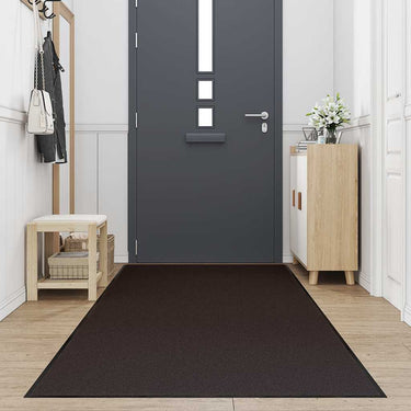 Vidaxl deurmat 115x400 cm bruin