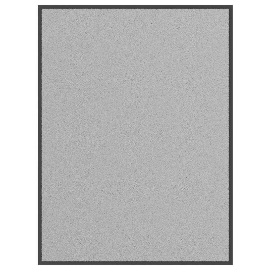 Vidaxl deurmat 80x120 cm grijs