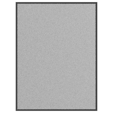 Vidaxl deurmat 90x120 cm grijs