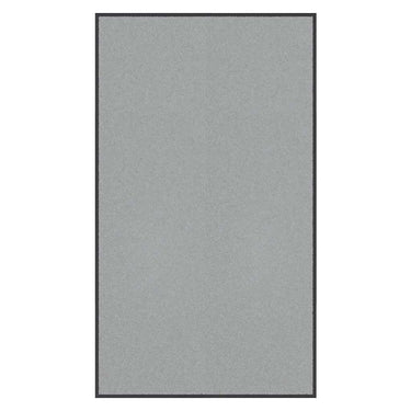 Vidaxl deurmat 115x200 cm grijs