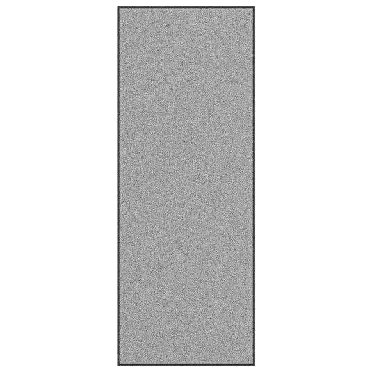 Vidaxl deurmat 115x300 cm grijs