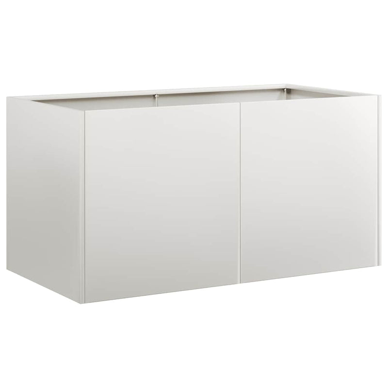 Load image into Gallery viewer, Vidaxl plantenbak 80x40x40 cm roestvrij staal
