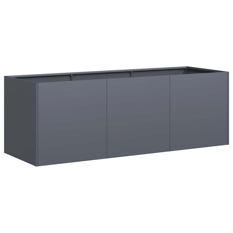 Load image into Gallery viewer, Vidaxl plantenbak antraciet 120x40x40 cm koudgewalst staal
