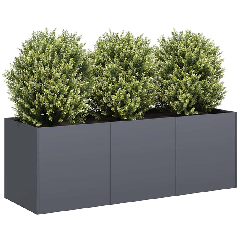 Load image into Gallery viewer, Vidaxl plantenbak antraciet 120x40x40 cm koudgewalst staal
