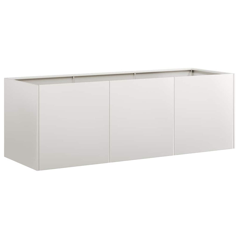Load image into Gallery viewer, Vidaxl plantenbak 120x40x40 cm roestvrij staal
