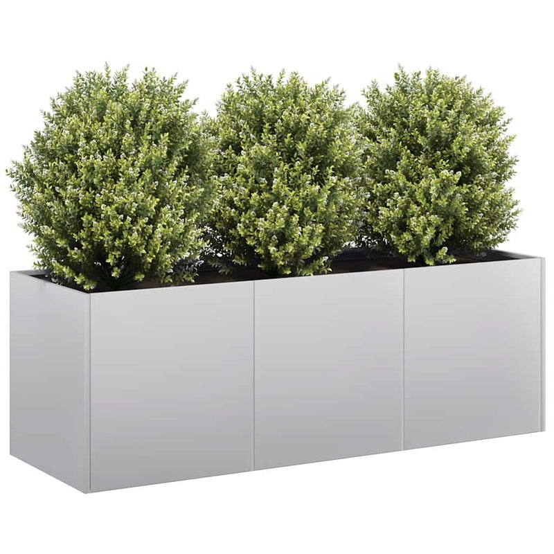 Load image into Gallery viewer, Vidaxl plantenbak 120x40x40 cm gegalvaniseerd staal
