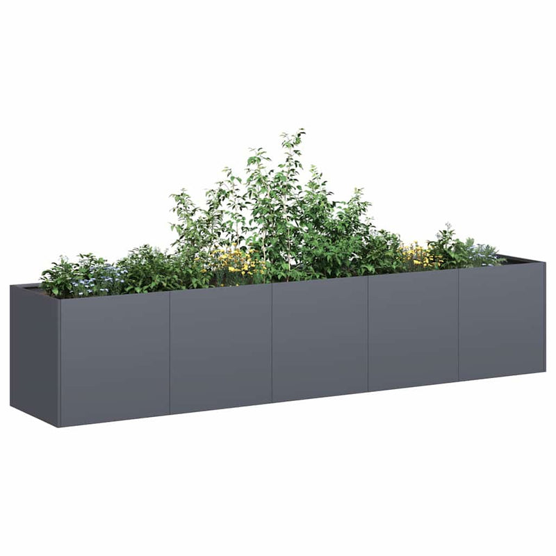 Load image into Gallery viewer, Vidaxl plantenbak antraciet 200x40x40 cm koudgewalst staal
