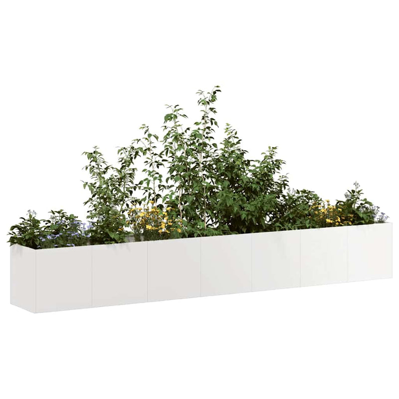 Load image into Gallery viewer, Vidaxl plantenbak 280x40x40 cm roestvrij staal
