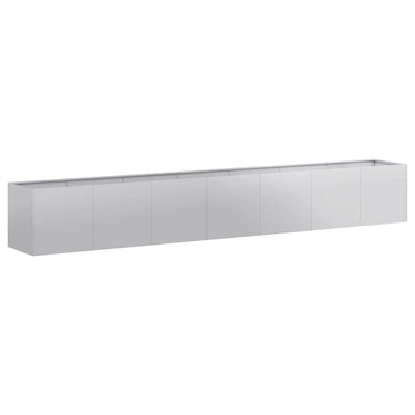 Vidaxl plantenbak 280x40x40 cm gegalvaniseerd staal