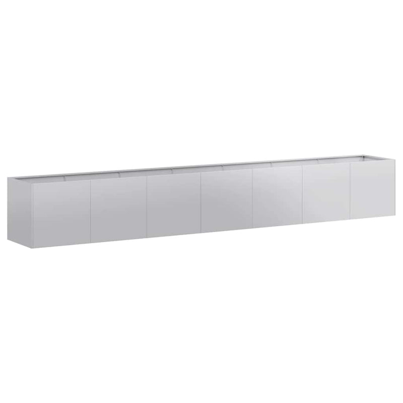 Load image into Gallery viewer, Vidaxl plantenbak 280x40x40 cm gegalvaniseerd staal
