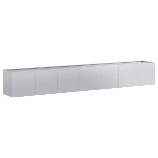Vidaxl plantenbak 280x40x40 cm gegalvaniseerd staal
