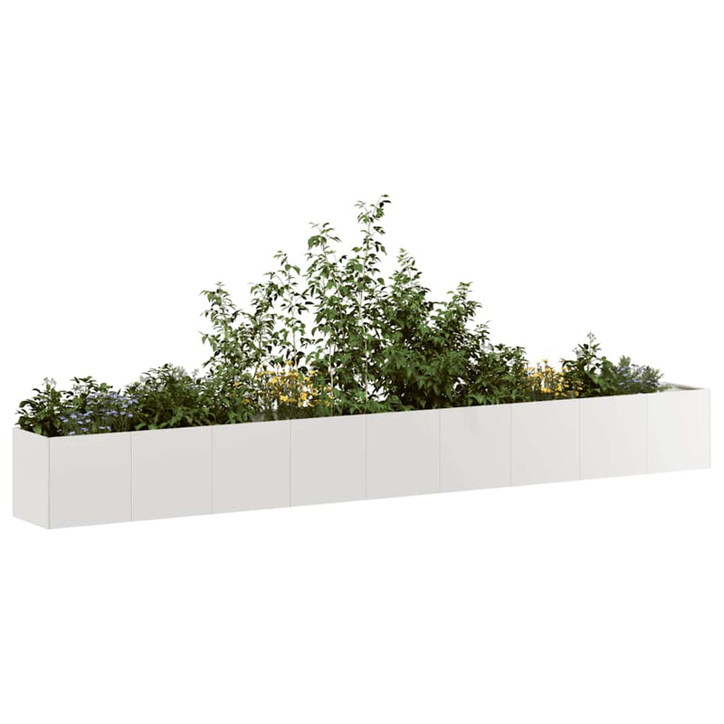 Load image into Gallery viewer, Vidaxl plantenbak 360x40x40 cm roestvrij staal
