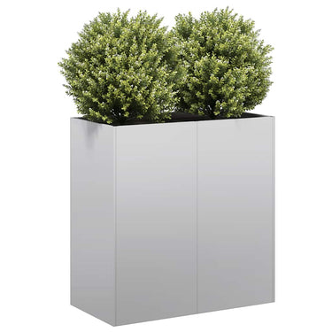 Vidaxl plantenbak 80x40x80 cm gegalvaniseerd staal