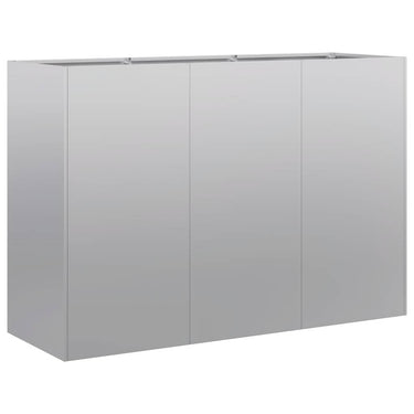 Vidaxl plantenbak 120x40x80 cm gegalvaniseerd staal