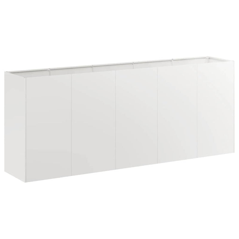 Load image into Gallery viewer, Vidaxl plantenbak 200x40x80 cm roestvrij staal
