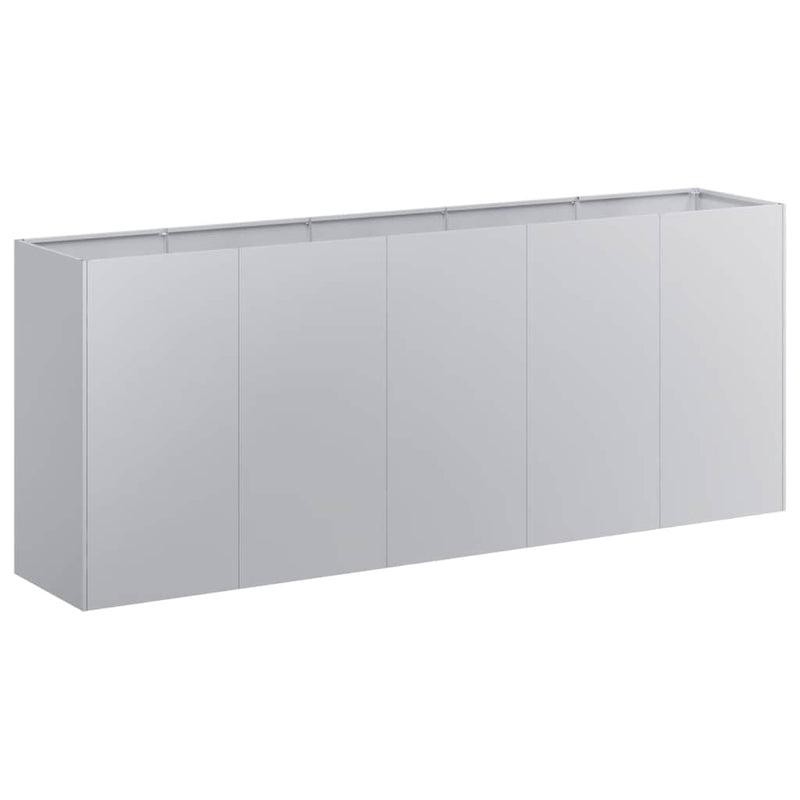 Load image into Gallery viewer, Vidaxl plantenbak 200x40x80 cm gegalvaniseerd staal
