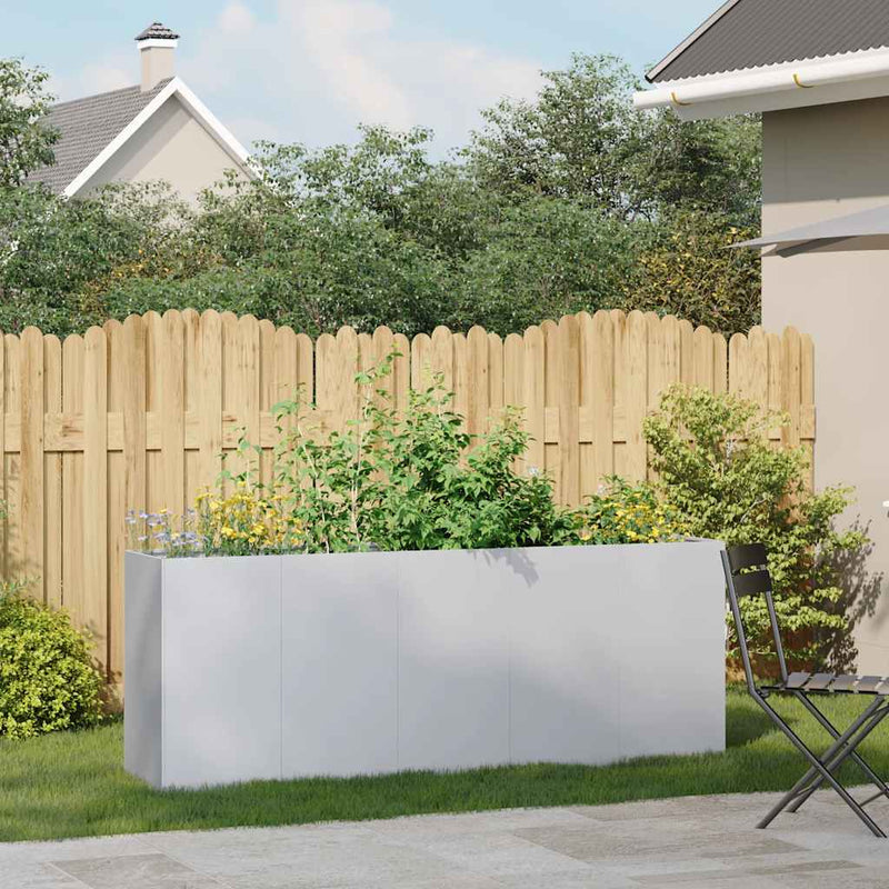 Load image into Gallery viewer, Vidaxl plantenbak 200x40x80 cm gegalvaniseerd staal
