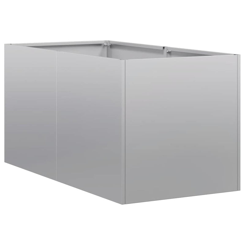 Load image into Gallery viewer, Vidaxl plantenbak 40x80x40 cm gegalvaniseerd staal
