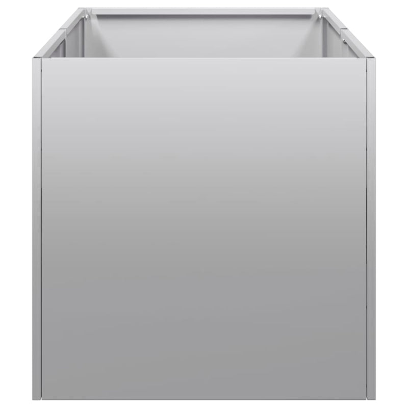 Load image into Gallery viewer, Vidaxl plantenbak 40x80x40 cm gegalvaniseerd staal
