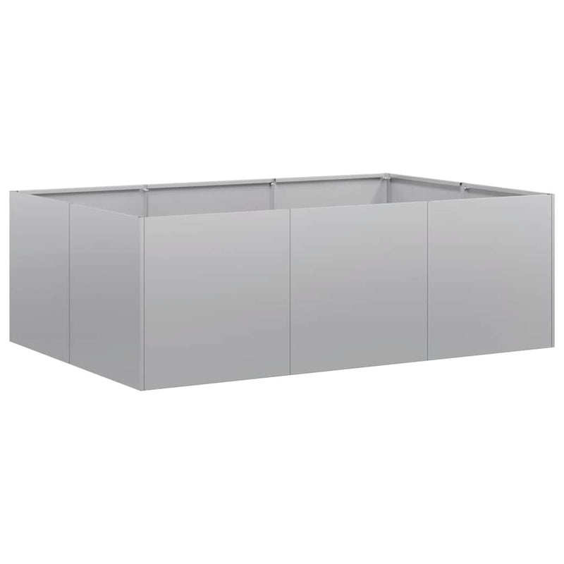 Load image into Gallery viewer, Vidaxl plantenbak 120x80x40 cm gegalvaniseerd staal

