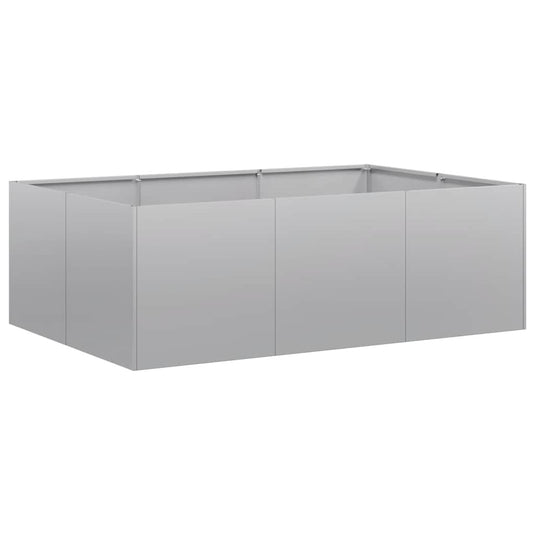 Vidaxl plantenbak 120x80x40 cm gegalvaniseerd staal
