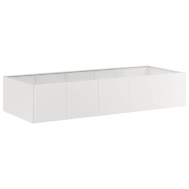 Vidaxl plantenbak 200x80x40 cm roestvrij staal