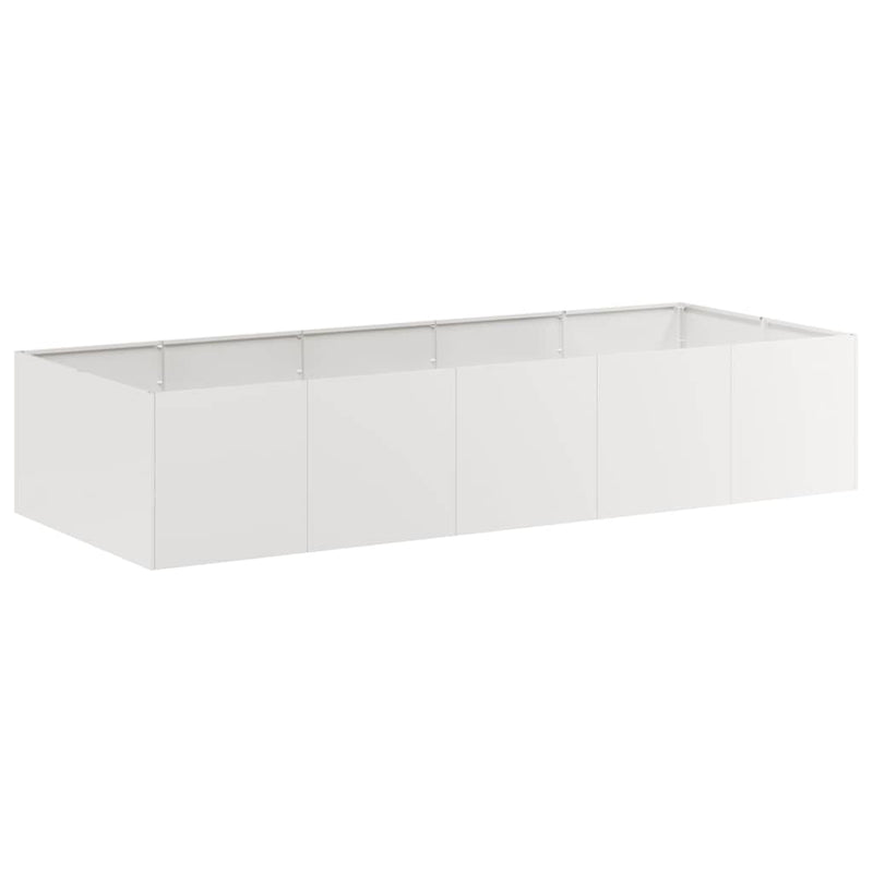 Load image into Gallery viewer, Vidaxl plantenbak 200x80x40 cm roestvrij staal
