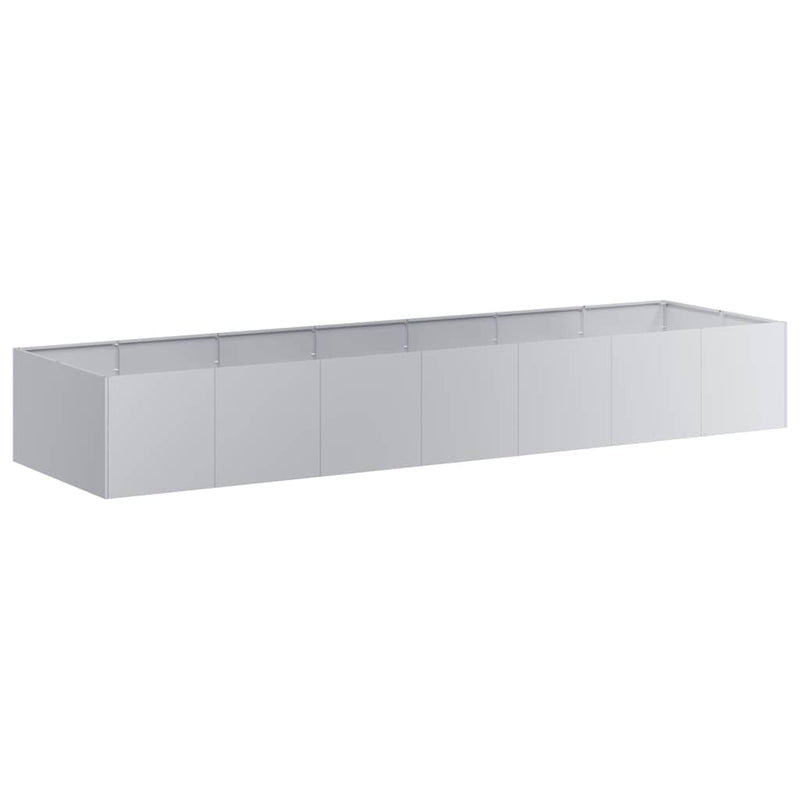 Load image into Gallery viewer, Vidaxl plantenbak 280x80x40 cm gegalvaniseerd staal
