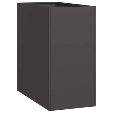Vidaxl plantenbak 40x80x80 cm staal zwart