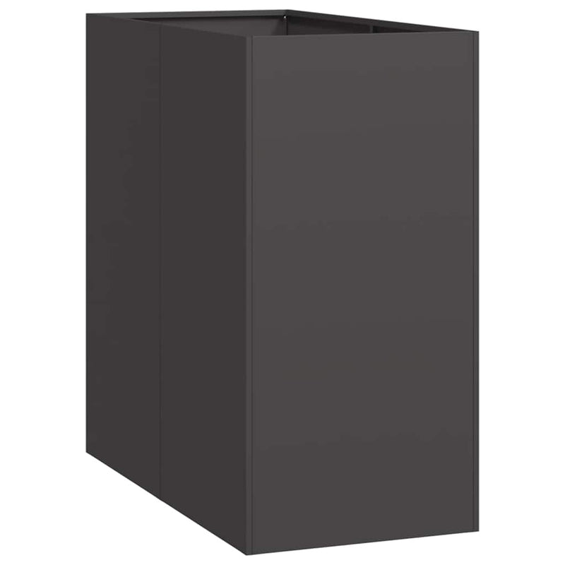 Load image into Gallery viewer, Vidaxl plantenbak 40x80x80 cm staal zwart
