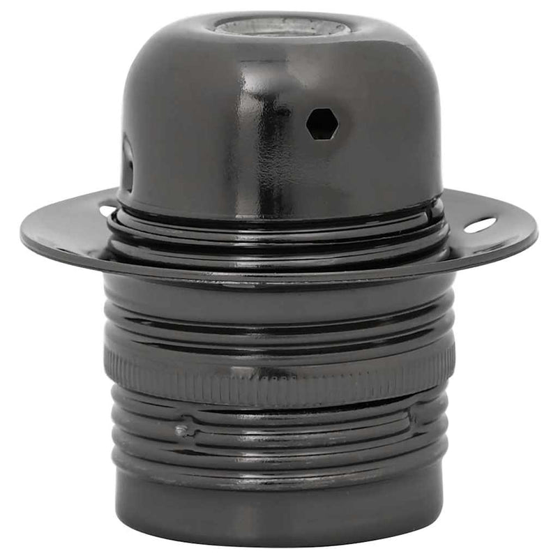 Load image into Gallery viewer, Vidaxl lamphouders 2 st glanzend zwart e27
