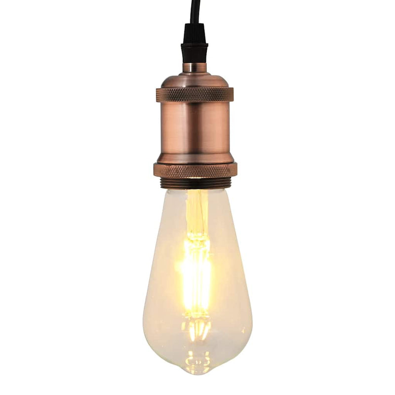 Load image into Gallery viewer, Vidaxl lamphouders 2 st rood brons e27
