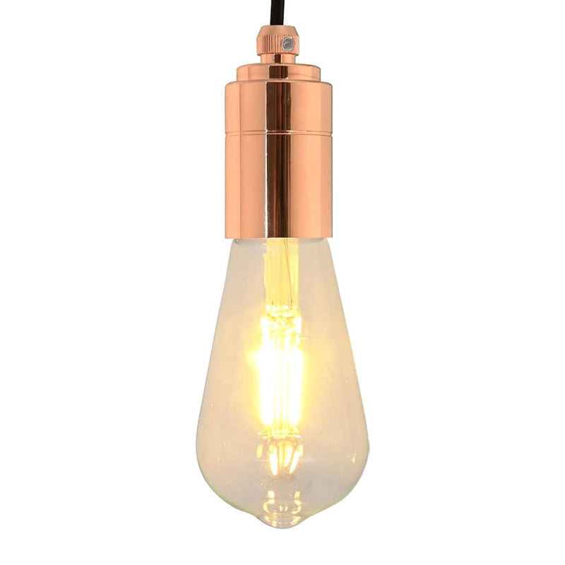 Load image into Gallery viewer, Vidaxl lamphouders 2 st roségoud e27
